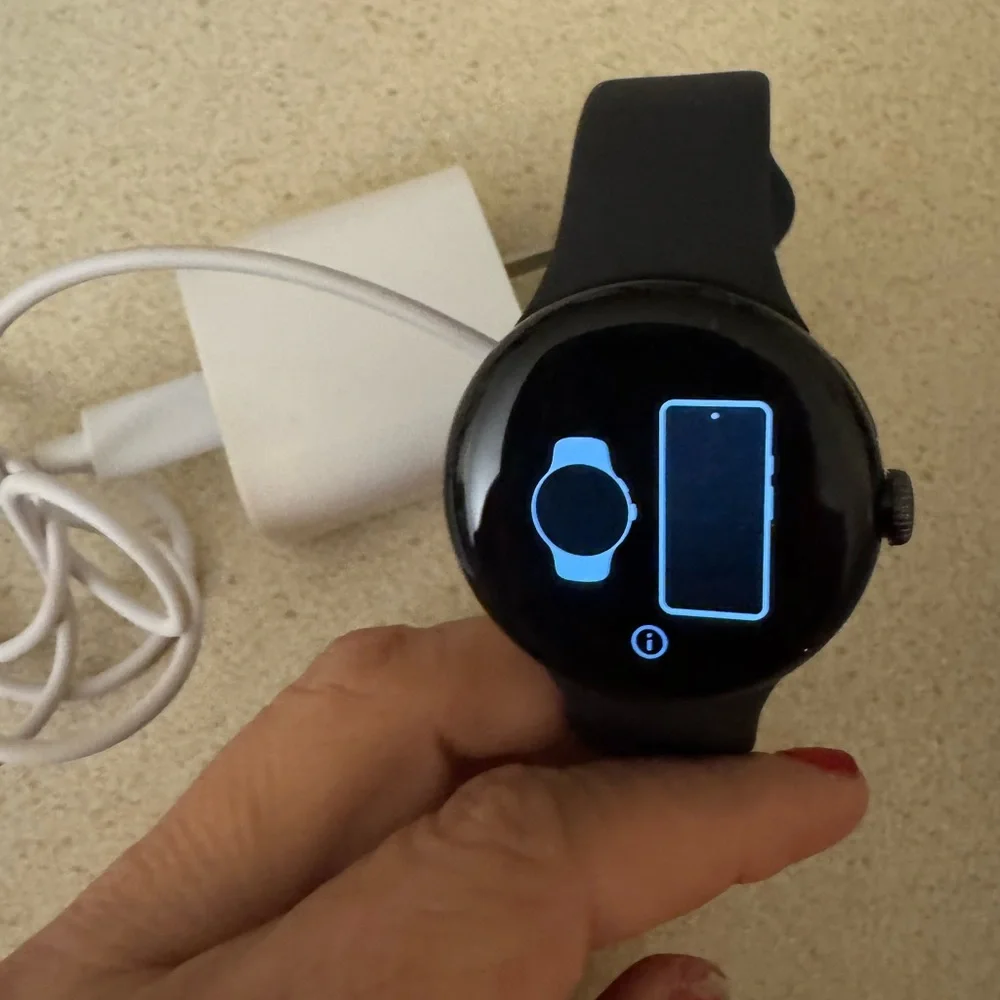 Google Pixel Watch - Matte Black Stainless Steel